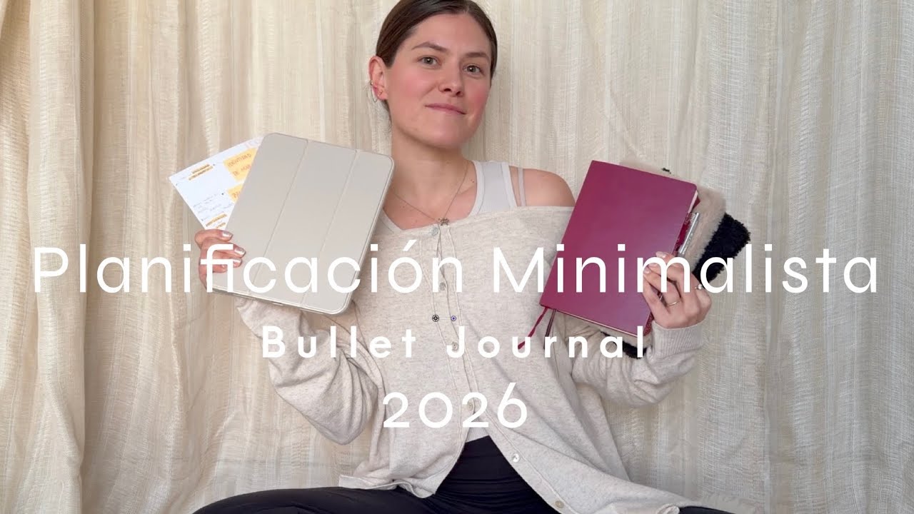 Planificación Minimalista para 2026 📖 Bullet Journal