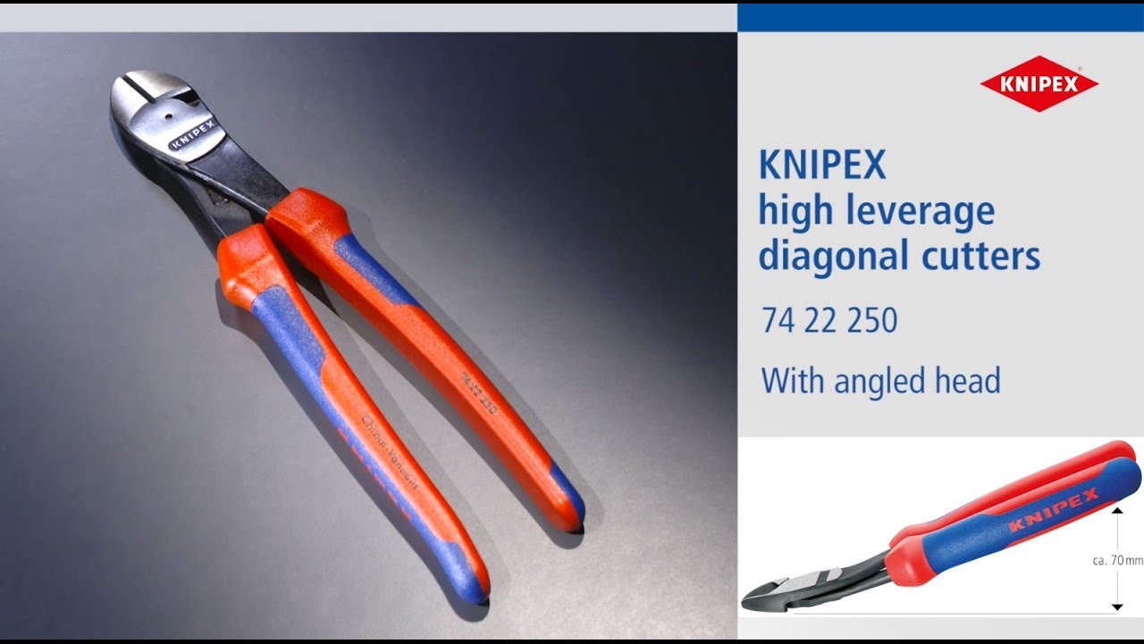 Pince coupante à puissance de coupe élevée Knipex / pce