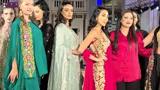Lifestyle Toronto Fashion Show By Riwayat Full Coverage Desi Models In Action And Dress Designer