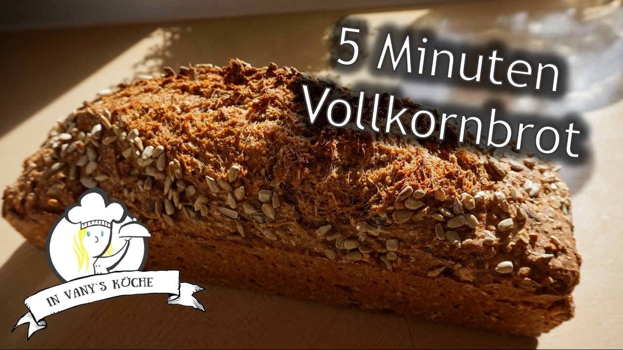 Thermomix® 5 Minuten Vollkornbrot (ohne Gehzeit!) - YouTube