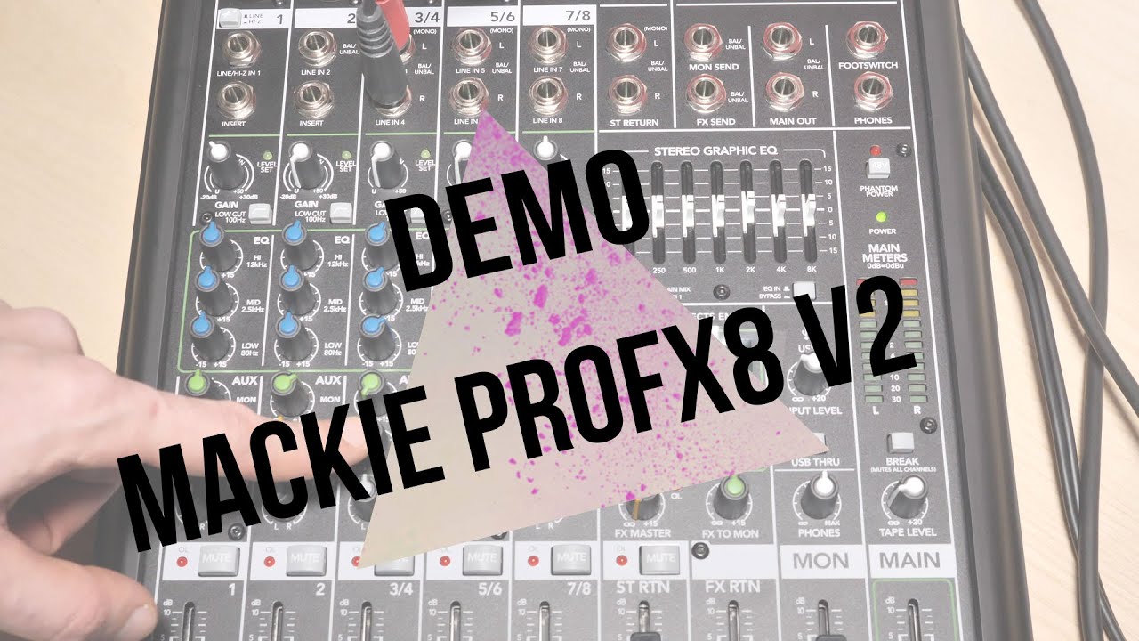 Table de mixage MACKIE PROFX12V3