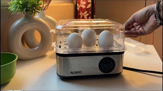 The best Poached Eggs I love to eat! Agaro Grand Egg Boiler And Poacher #eggs #explained #eggpoach