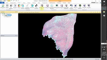 NDVI Calculation using Erdas imagine 2014