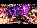 NAKED HALLOWEEN SPECIAL - Pro and Noob VS Monster Hunter Wilds! (No Armor VS Arch Tempered Nu Udra)