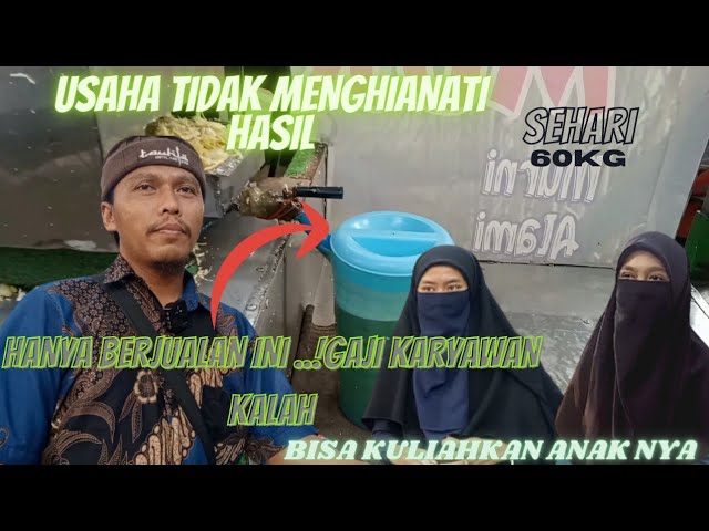 IDE JUALAN YANG MENGIURKAN 2 UKTHI JUALAN DI PINGGIR JALAN || ICE CANE SELLING IDEAS FROM INDONESIA class=