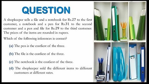 A question on finding the right inference | CSIR-NET JUNE 2017 | General Aptitude | July Mary Mathew