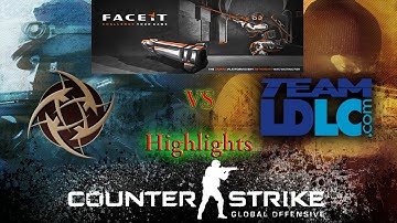 FACEIT League EU Season 2 - NiP vs LDLC [Inferno] - Highlights - 9.10.2014
