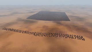 200 Howitzers vs 200,000 Egyptian Warriors | Ultimate Epic Battle Simulator 2