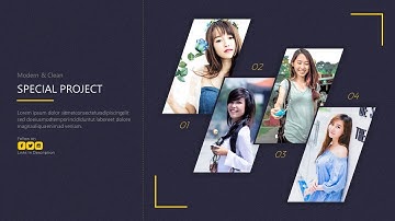 Creative Presentation Template Design Affinity Designer