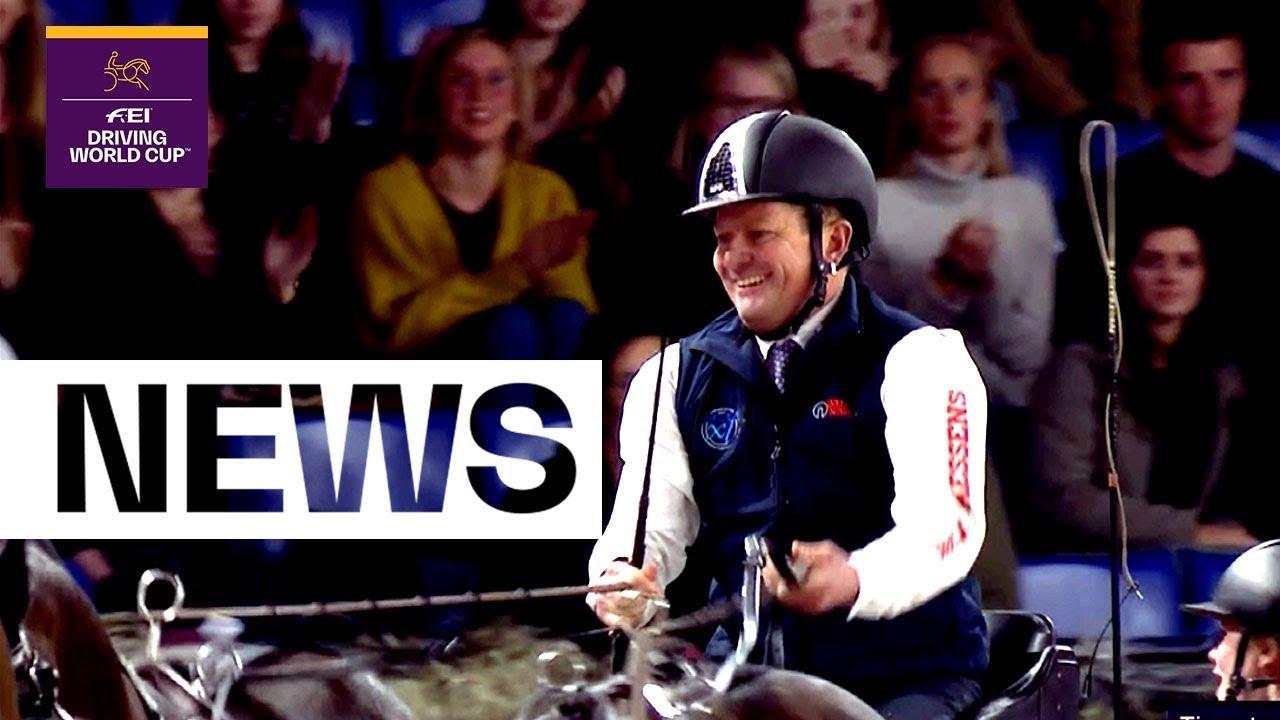 Boyd Exell leaves his competitors again behind | Mechelen | FEI Driving World Cup™ horseshoe bend