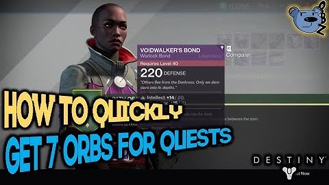 How to Quickly Get 7 Orbs (Sub Class Quests) | Destiny