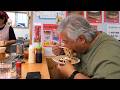 Only 7 Seats! A 60-Year-Old Ex-Nurse Runs Her Tiny Okonomiyaki Shop Alone