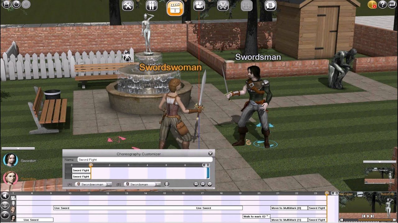 Sword Fighting Tutorial Moviestorm Sword-fighting Tutorial - YouTube