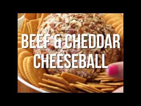 Beef and Cheddar Cheeseball