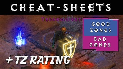 D2R Map Knowledge, Cheat Sheets & Terror Zone Rating! [Diablo 2 Resurrected Basics]