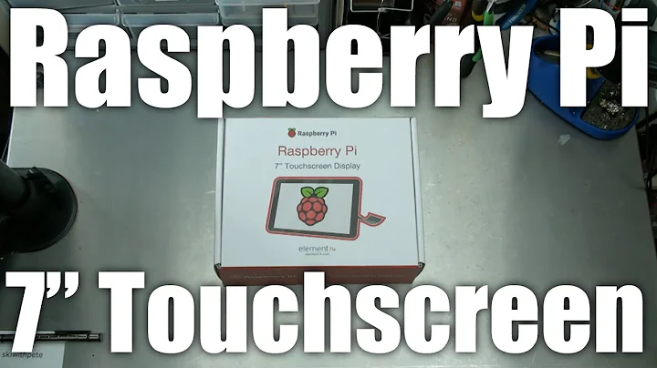 Raspberry Pi: How to make a tablet with the 7" touchscreen