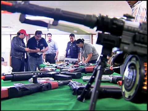 Aseguran Profeco y SSP-DF  juguetes réplicas de armas de fuego