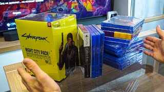 РАСПАКОВКА ДИСКОВ PS4 PS5 ЗАКУП НА НОВЫЙ ГОД И ЧЕРНУЮ ПЯТНИЦУ  НОВЫЕ ИГРЫ В КОЛЛЕКЦИИ