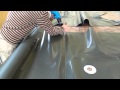 лодка из пвх своими руками часть2 Boat made ​​of PVC with his own hands