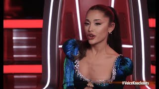 Ariana Chooses Between Katie Rae and Raquel Trinidad \/\/ The Voice 2021 Knockouts *Night 11*