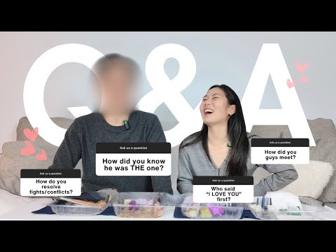 Couples Q&A❤️ | officially introducing my husband for the first time