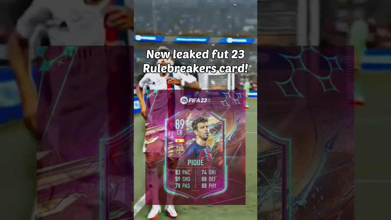 Another leaked FIFA 23 rulebreakers card!! 
