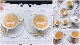 طريقه عمل شاي الكرك !! او الشاهي العدني هتندمي لو مجربتهوش مظبوط100% شاي يعدل المزاج