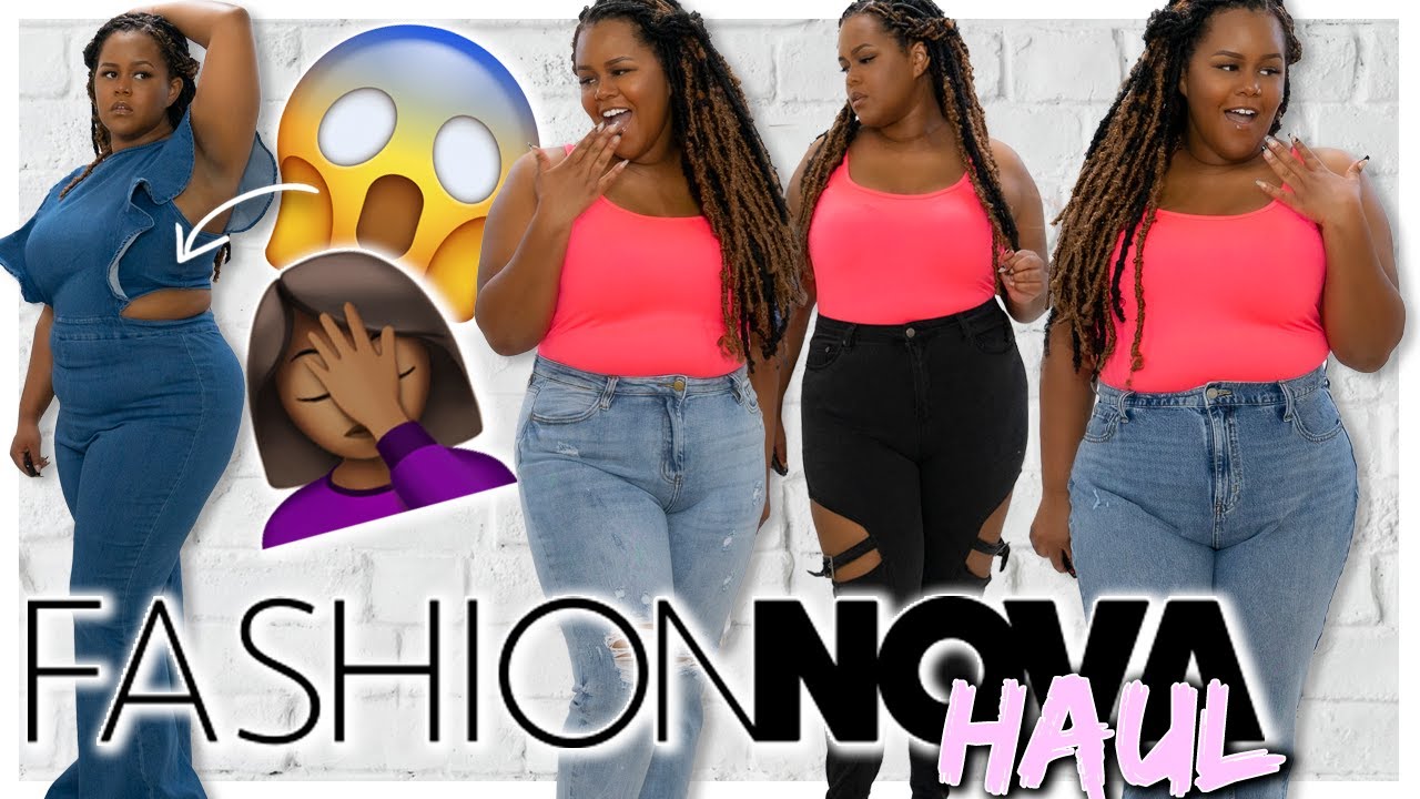Fashion Nova Curve Haul 2022 DENIM Try On