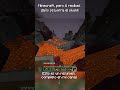 Minecraft, pero si recibes daño se borra el chunk RESUMEN  #minecraft  #minecraftespañol  #shorts