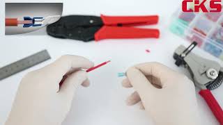 How to crimp terminals