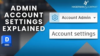 Admin Settings Overview in Autodesk Docs