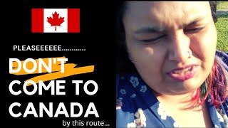 Dont Come to Canada by this route | India to Canada Via Cairo | Full details | Canada Student ?