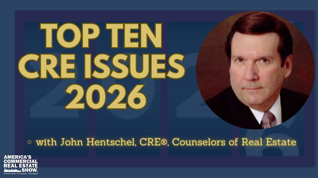 Главные проблемы, влияющие на рынок недвижимости в 2026 году | Мнение председателя CRE Global Джо...