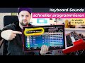 Keyboard Sounds schneller programmieren mit einer Master Template. Ideal für Coverband Keyboarder!