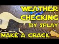 Making guitar weather checking by cooling spray and iron / 冷却スプレーでラッカー塗装のギターにウェザーチェックをつくる