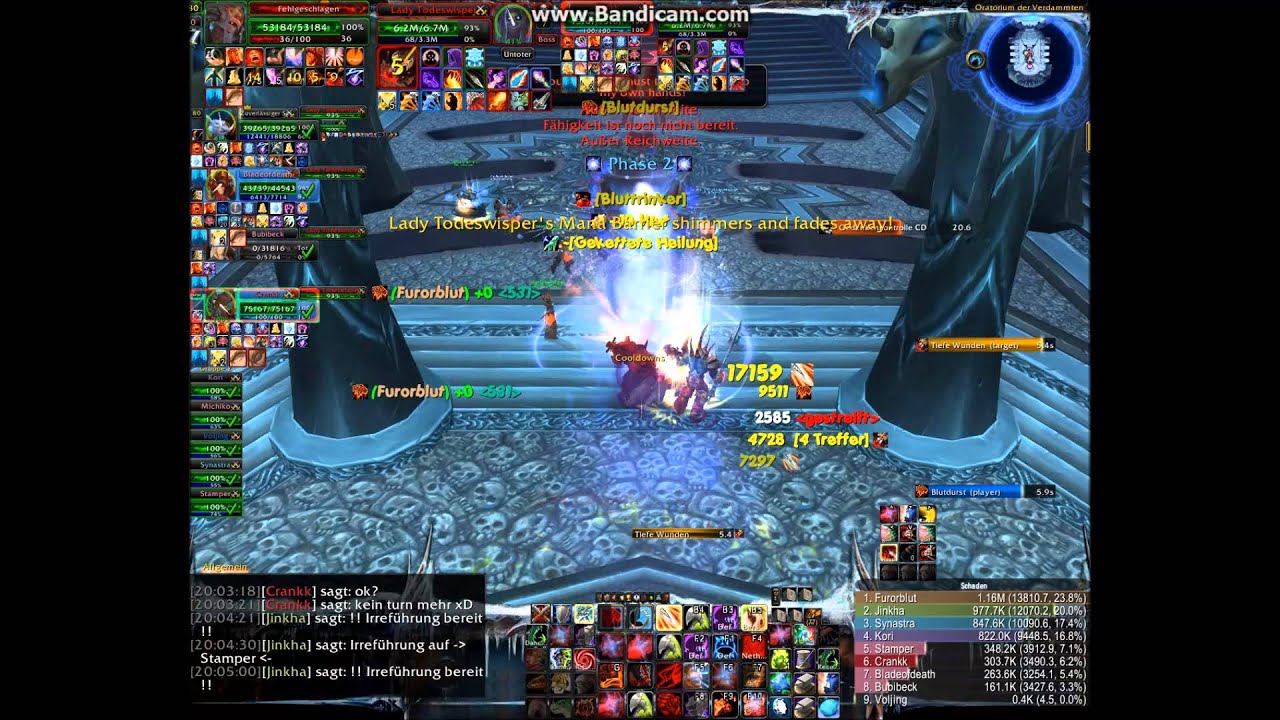 SkillOverGs MMowning Raidgilde ICC 10er HC lady Todeswisper