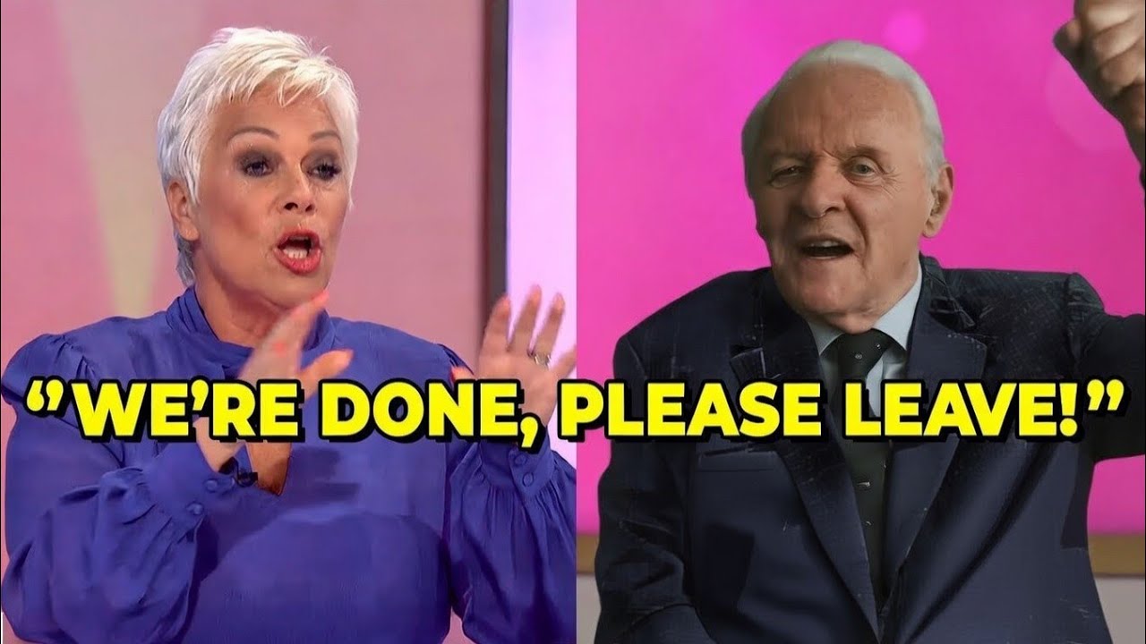 Anthony Hopkins STORMS OFF Loose Women After Explosive On-Air Clash With Denise Welch 😱🔥