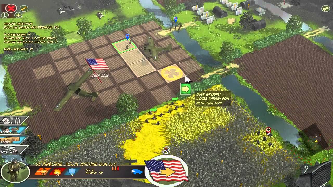 Let's Play Battle Academy Market Garden #1 - YouTube