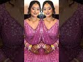 Beautiful sangeet bride /glam look / bride/ bride to be #makeup #sangeet #indianwedding #makeup
