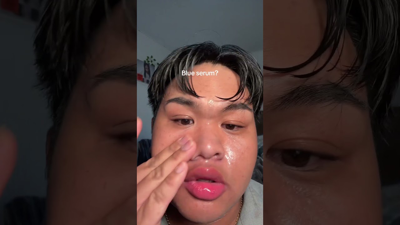 BLUE SERUM FOR PORES?! 
