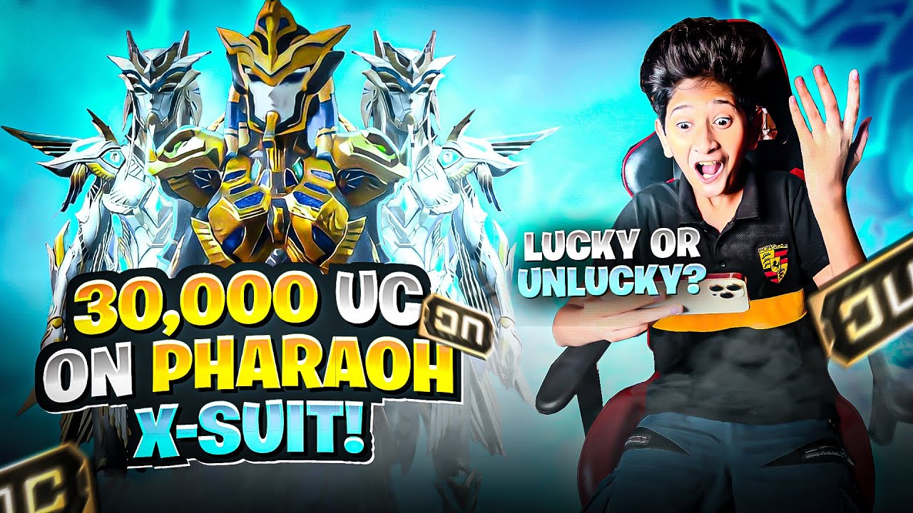 Pharaoh X-Suit Level 7 Opening!🤑| I’m Lucky or Unlucky?🥲| Pubg Mobile |Vampire YT