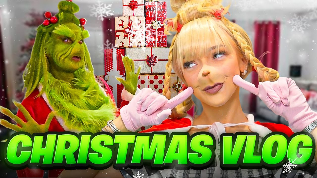 Джулия провела Рождество с Гринчем…