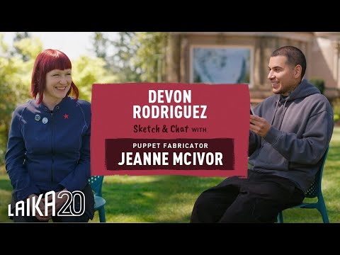 Devon Rodriguez Sketches Wildwood Puppet Paramedic Jeanne McIvor | LAIKA 20th Anniversary