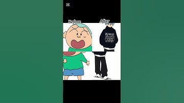 Shinchan anime character before and after look #shortvideo #shinchan #trending #shortclip