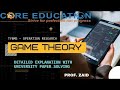 BSC IT | NEP 2020 | MINOR | STATISTICS | TYBMS  | GAME THEORY | Lecture 2 | Prof Zaid #trend #upsc 