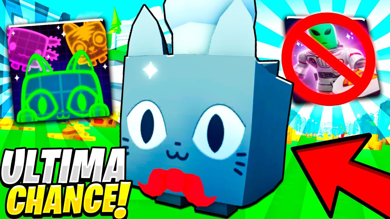 ULTIMA CHANCE de PEGAR o HUGE CHEF CAT de GRAÇA no PET SIMULATOR X