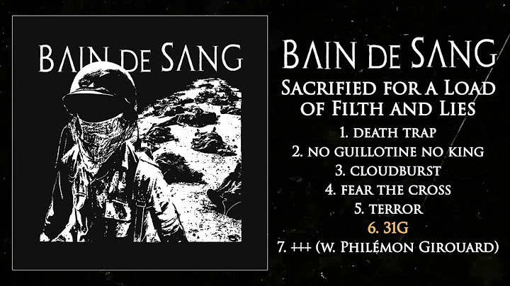 Bain de Sang - Sacrified for a Load of Filth and Lies 12" FULL EP (2020 - Grindcore / Powerviolence)