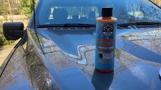 Chemical Guys water spot remover. IT ACTUALLY WORKS!!! I still can’t believe it worked!!!!