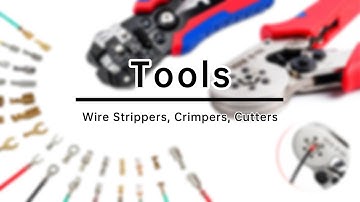 Cable Tools: Wire Stripper, Crimper, Wire Cutter