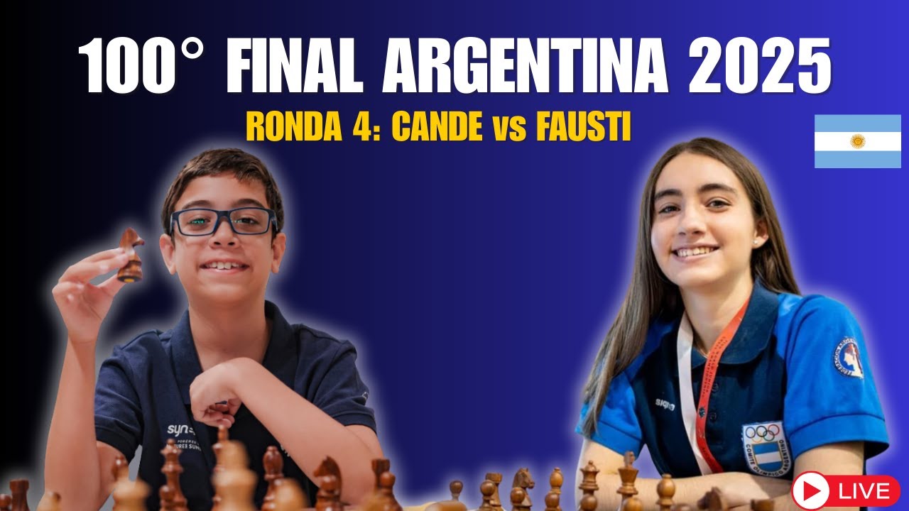 Ronda 4 – Final Argentina 2025 | Cande Francisco vs Fausti Oro (Duelo Destacado) lichess.org